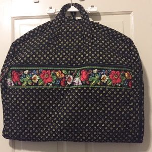 Vera Bradley Vibrant Black hanging garment bag
